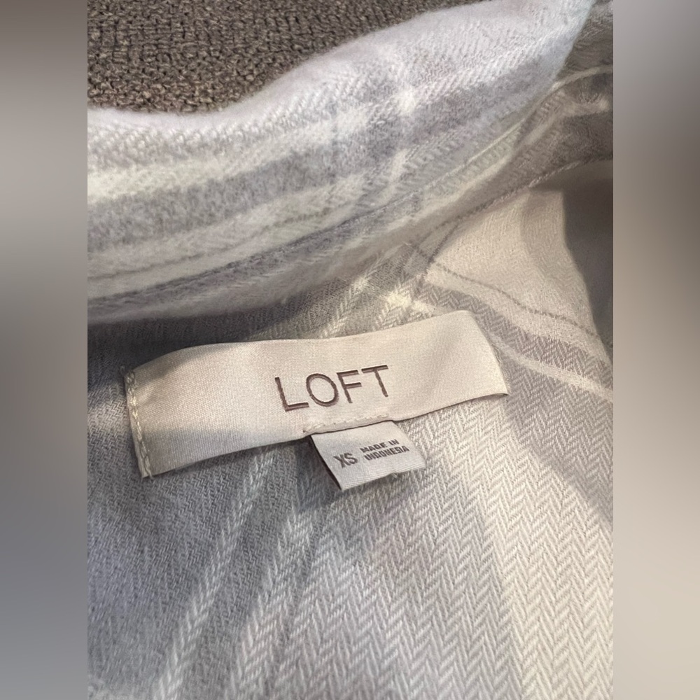 Grey & White, Button Down - image 3